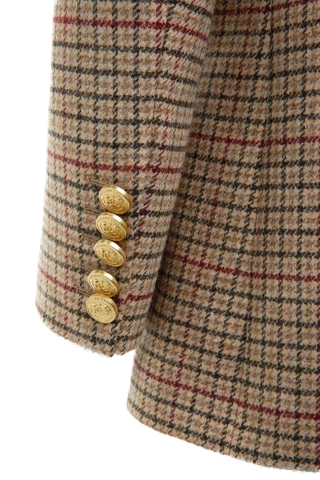 Holland Cooper Double Breasted Blazer Charlton Tweed Women Tailoring