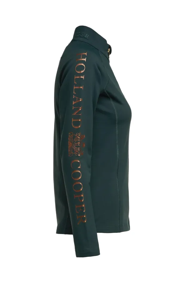 Holland Cooper Halcot Thermal Base Layer Petrol Women Base Layers Holland Cooper Halcot Thermal Base Layer Petrol Women Base Layers
