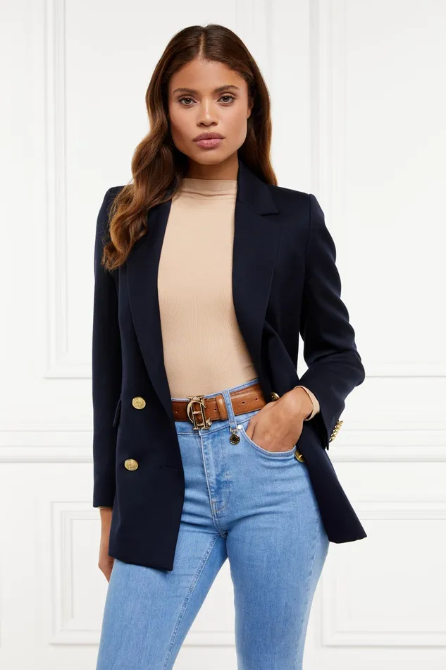 Holland Cooper Harper Long Sleeve Bodysuit Light Camel Women Bodysuits