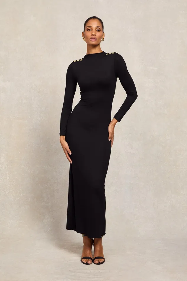 Holland Cooper Harper Long Sleeve Maxi Dress Women Dresses