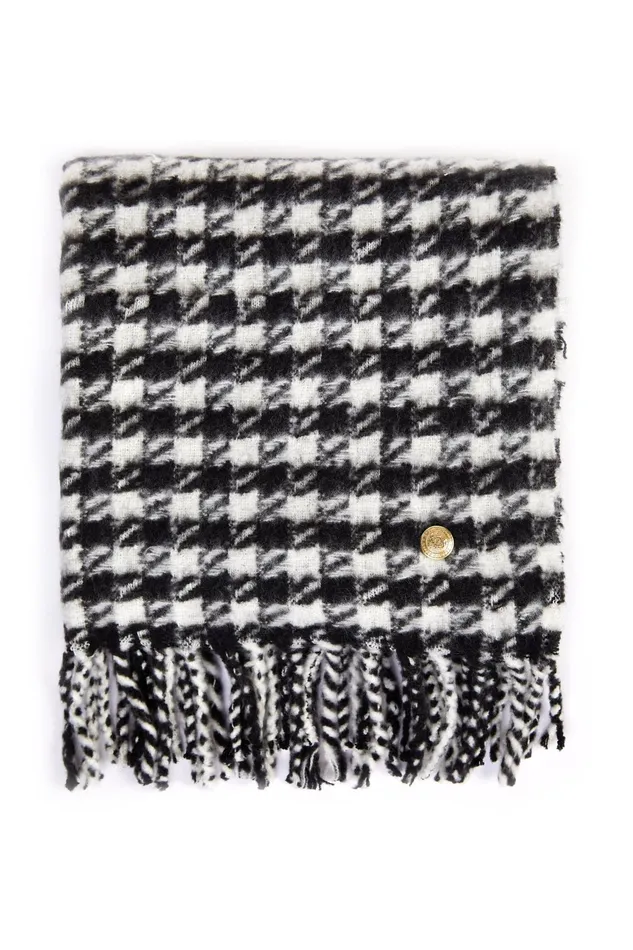 Holland Cooper HC Chelsea Scarf Houndstooth Men Scarves