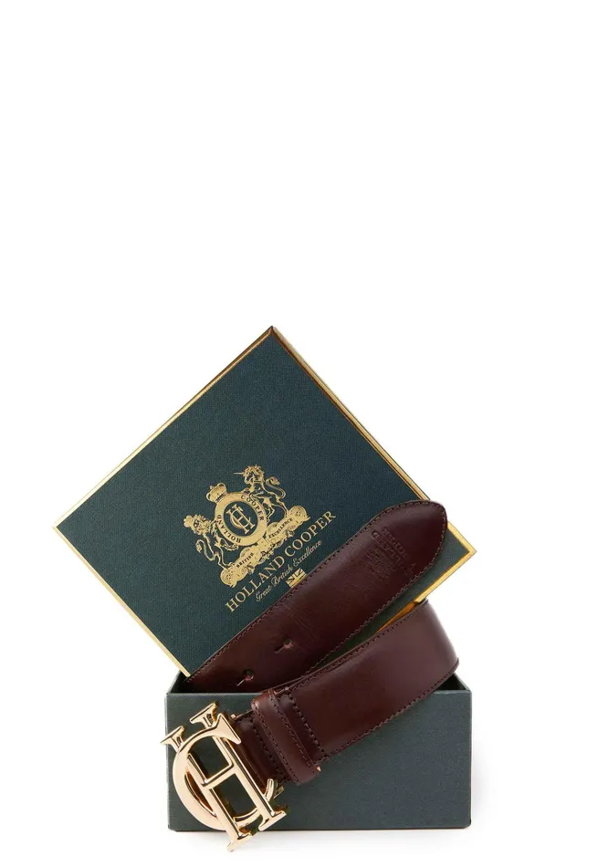 Holland Cooper HC Classic Belt Chestnut Women Belts