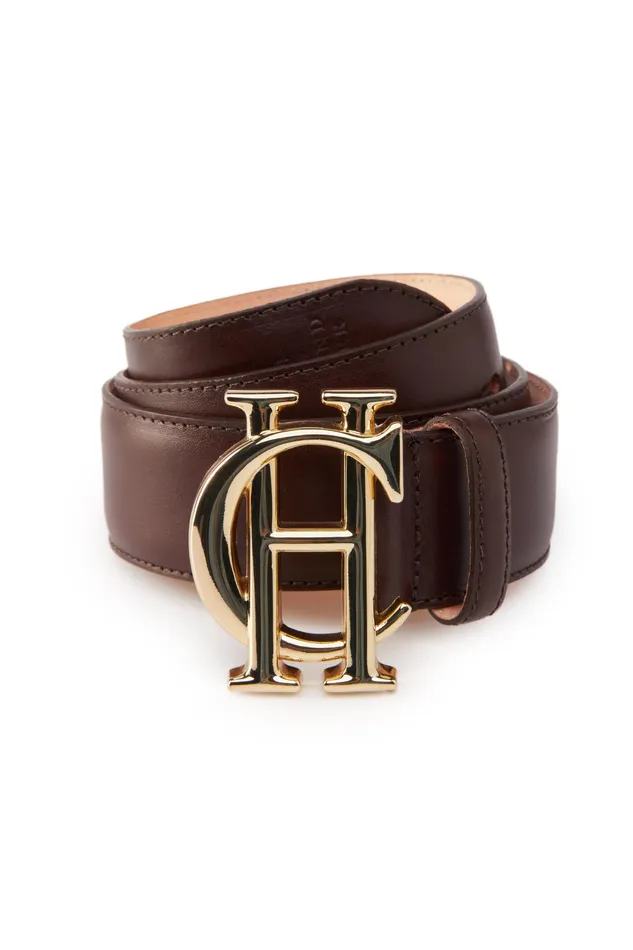 Holland Cooper HC Classic Belt Chestnut Women Belts Holland Cooper HC Classic Belt Chestnut Women Belts
