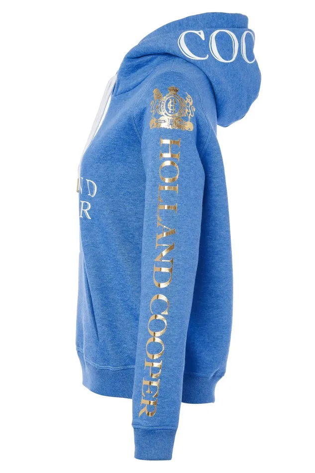 Holland Cooper HC Heritage Hoodie Cobalt Women Hoodies