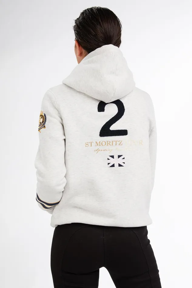 Holland Cooper HC Heritage Hoodie Grey Women Hoodies