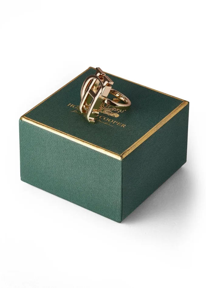 Holland Cooper HC Scarf Ring Gold Women Scarves Holland Cooper HC Scarf Ring Gold Women Scarves