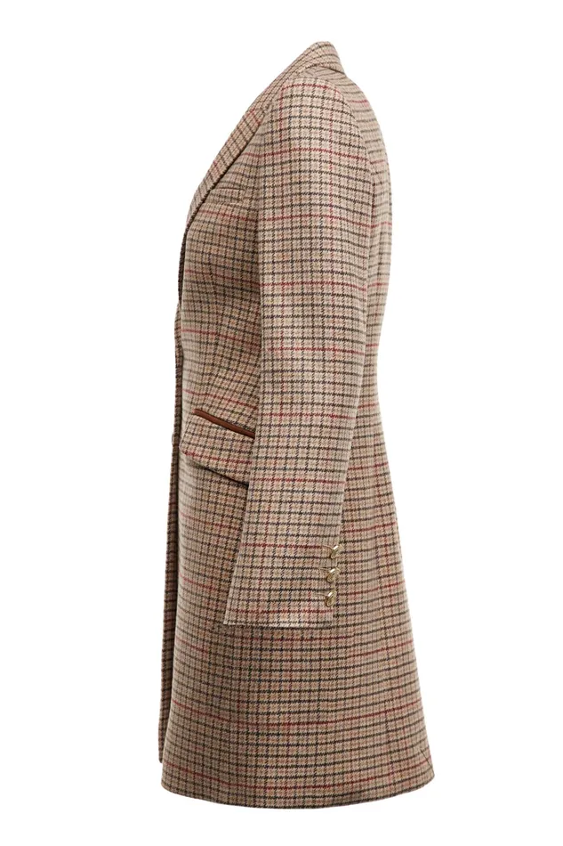 Holland Cooper Highgrove Coat Charlton Tweed Women Tailoring