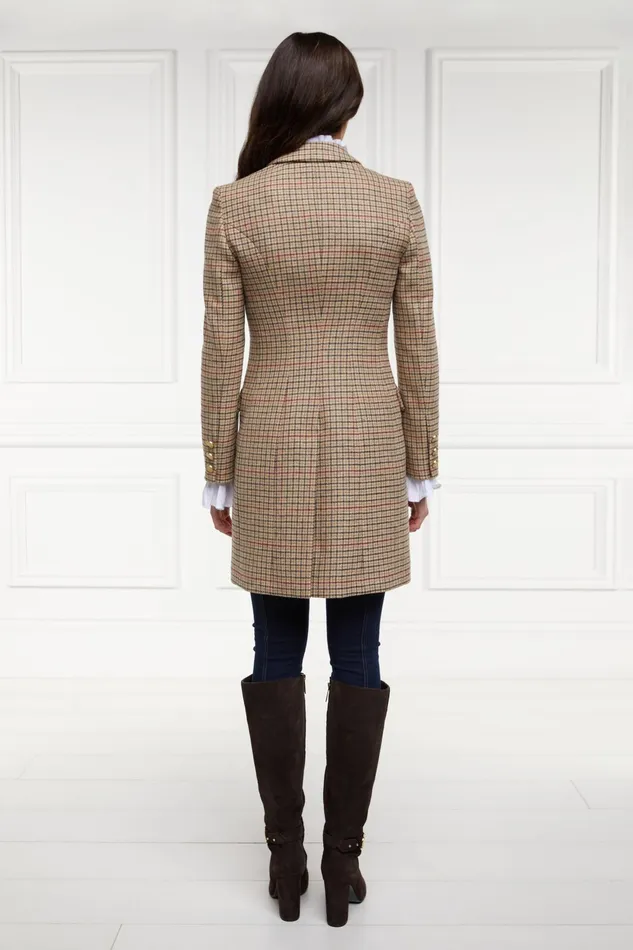Holland Cooper Highgrove Coat Charlton Tweed Women Tailoring