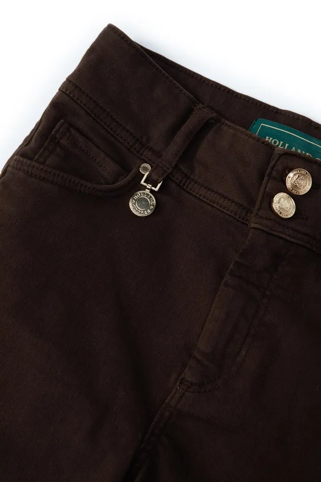 Holland Cooper Jodhpur Jean Chocolate Women Jeans