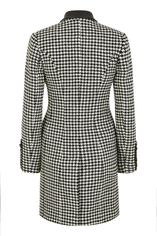 Holland Cooper Kempton Coat Houndstooth Women Tailoring