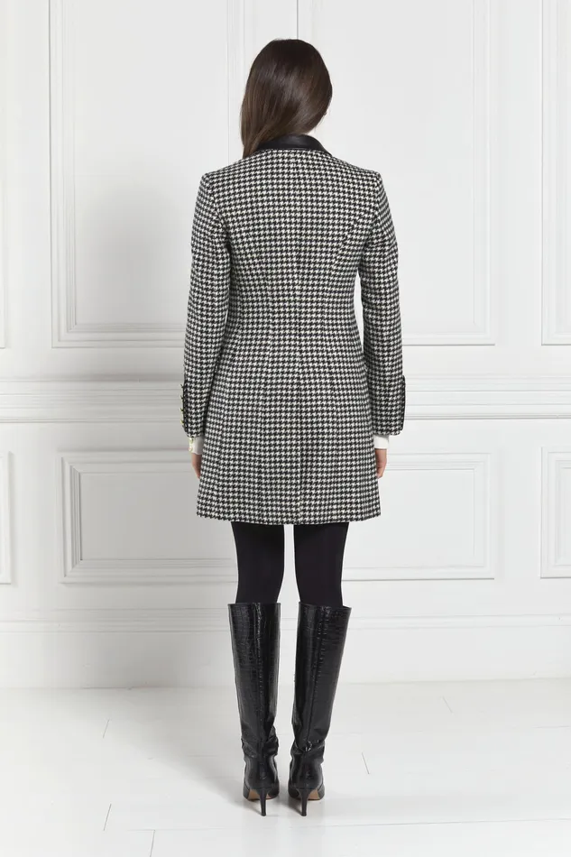 Holland Cooper Kempton Coat Houndstooth Women Tailoring