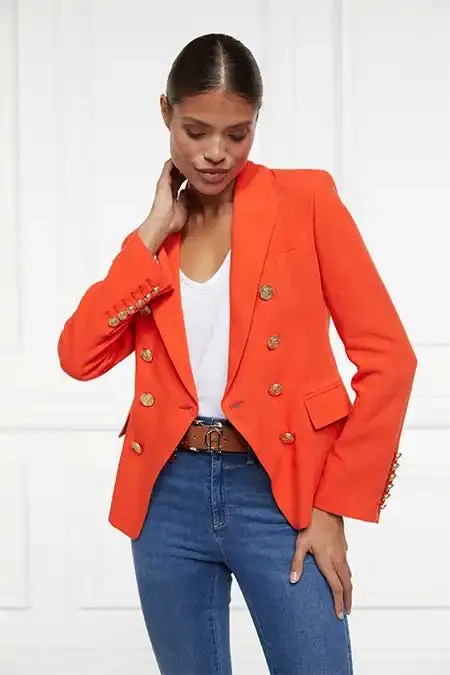 Holland Cooper Knightsbridge Blazer Neroli Linen Women Blazers