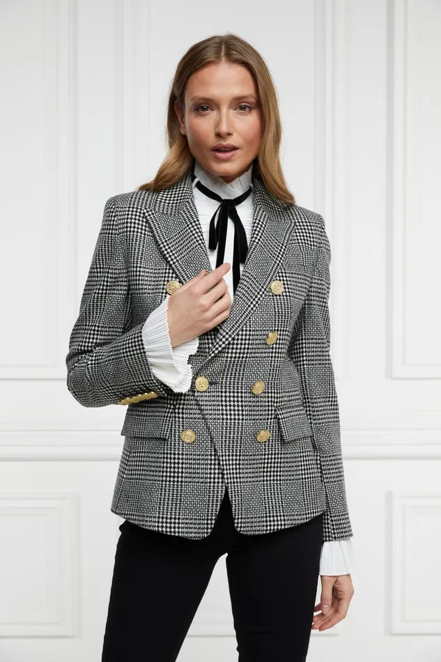 Holland Cooper Knightsbridge Blazer Pow Mono Women Tailoring