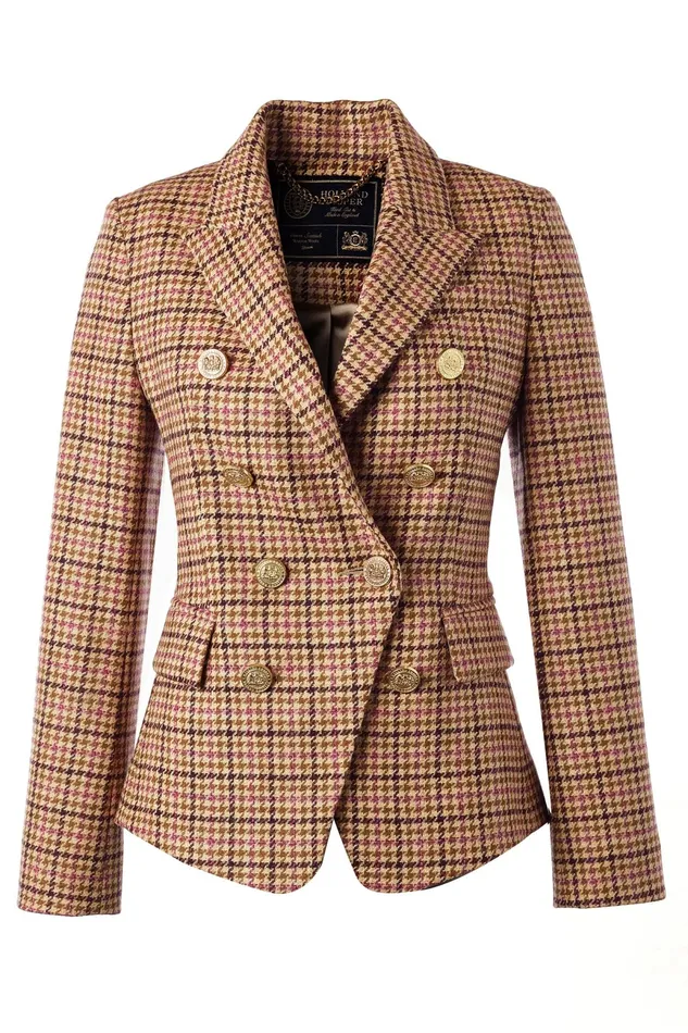 Holland Cooper Knightsbridge Blazer Sudeley Pink Women Tailoring