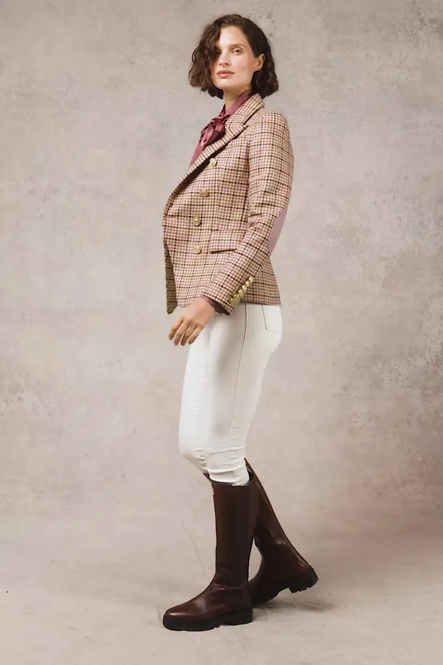 Holland Cooper Knightsbridge Blazer Sudeley Pink Women Tailoring