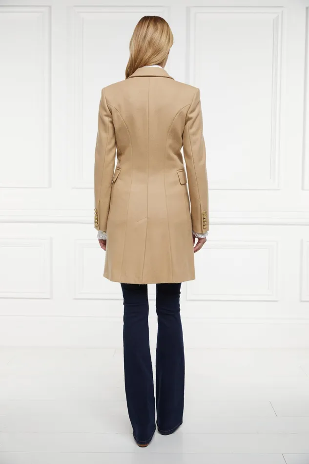 Holland Cooper Knightsbridge Coat Camel Women Tailoring