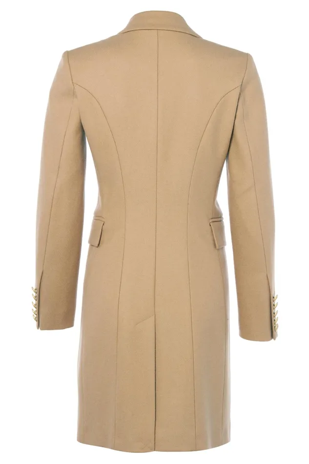 Holland Cooper Knightsbridge Coat Camel Women Tailoring