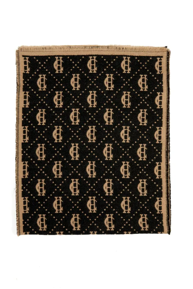 Holland Cooper Lightweight Monogram Scarf Tan Black Men Scarves Holland Cooper Lightweight Monogram Scarf Tan Black Men Scarves