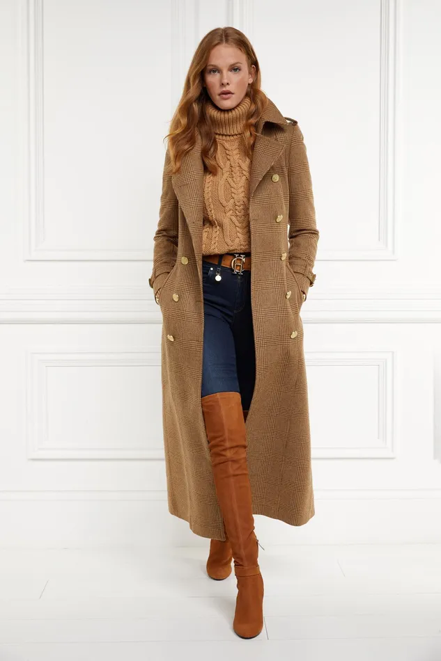 Holland Cooper Sloane Over The Knee Boot Tan Women Boots Holland Cooper Sloane Over The Knee Boot Tan Women Boots