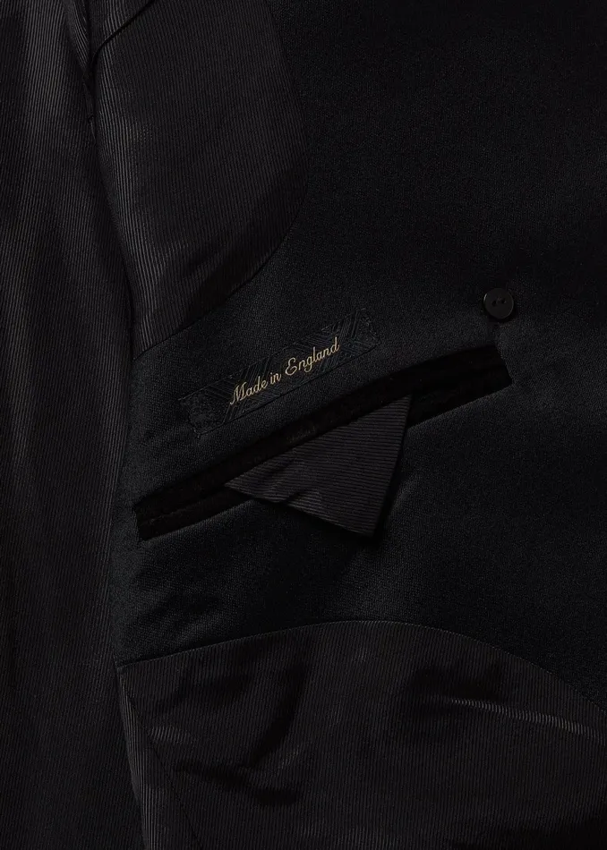 Holland Cooper The Double Breasted Blazer Black Barathea Women Tailoring