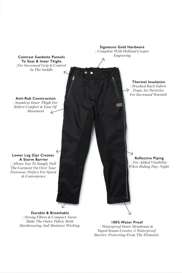 Holland Cooper Waterproof Riding Trousers Women Waterproof Trousers