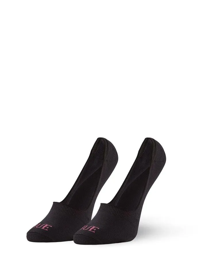 Hue Cushioned Sneaker Liner Black Women Sporty