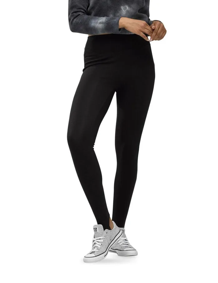 Hue Theracom Laid Back Stirrup Leggings Infused With CBD Black Women Bottoms