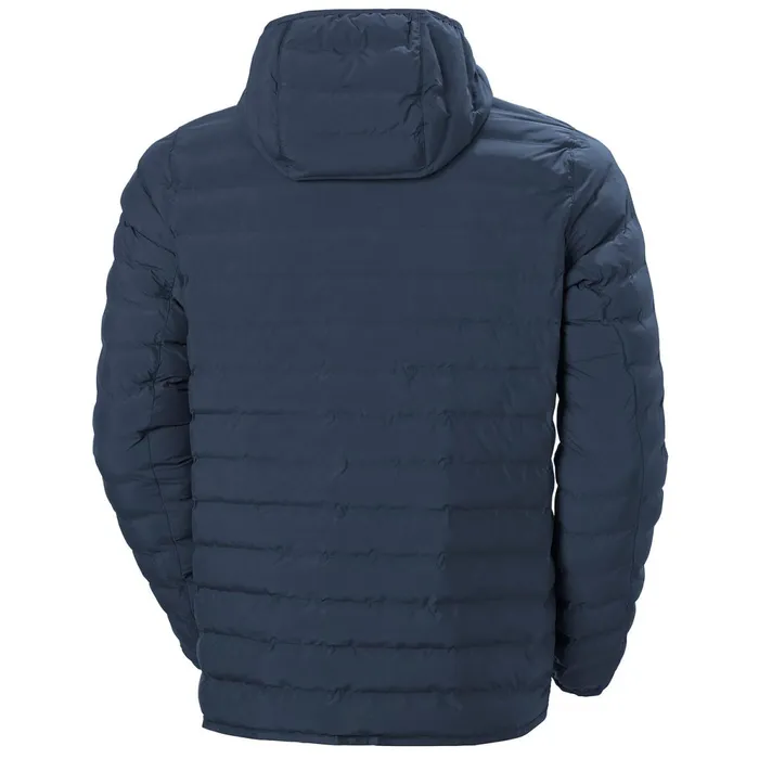 Insulated Jackets Men Helly Hansen MONO MATERIAL HOODED COAT 597 Navy