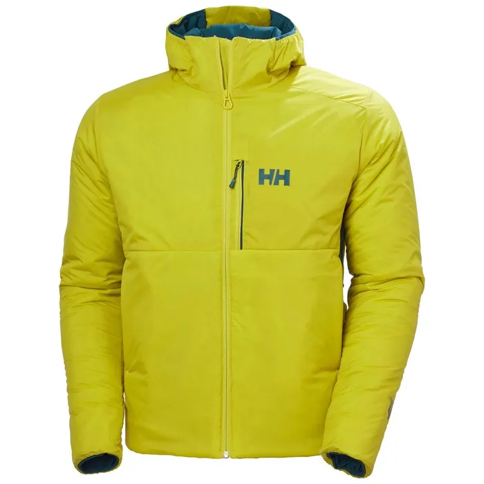 Insulated Jackets Men Helly Hansen ODIN STRETCH HOODED INSULATOR 426 Warm Olive