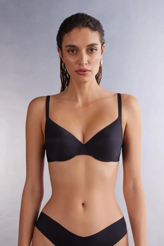 Intimissimi Balconette Women Francesca Ultimate TShirt Balconette Bra Black 019 8211 Black