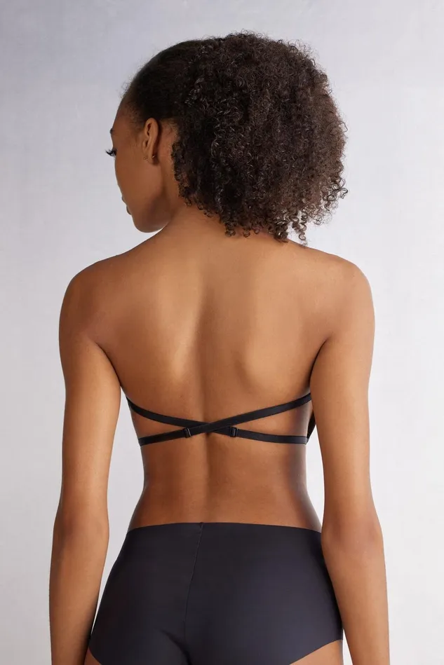 Intimissimi Balconette Women MultiFunctional Anna Balconette Bra In Ultralight Microfiber Black 019 8211 Black
