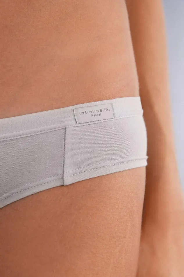 Intimissimi Bikini Panties Women Cotton Panties Pale Grey 347j 8211 Ice Grey