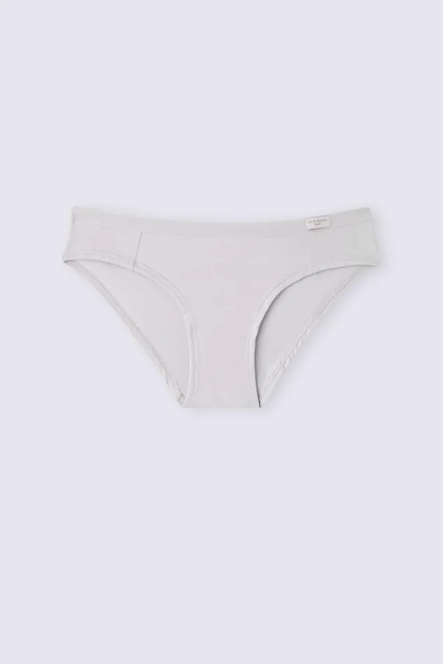 Intimissimi Bikini Panties Women Cotton Panties Pale Grey 347j 8211 Ice Grey