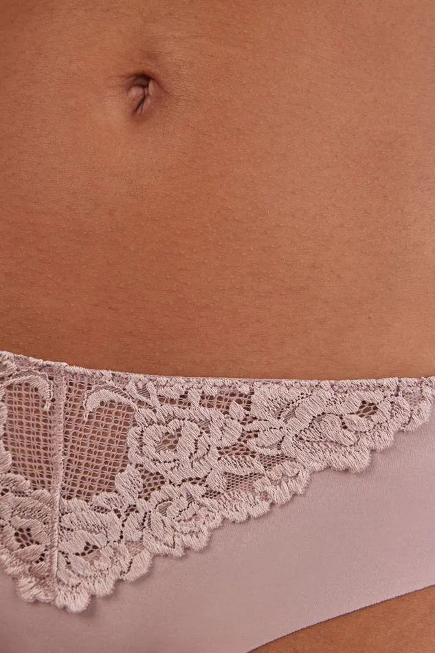Intimissimi Bikini Panties Women Pretty Flowers Seamless Cotton Panties 011i 8211 Elegant Pink