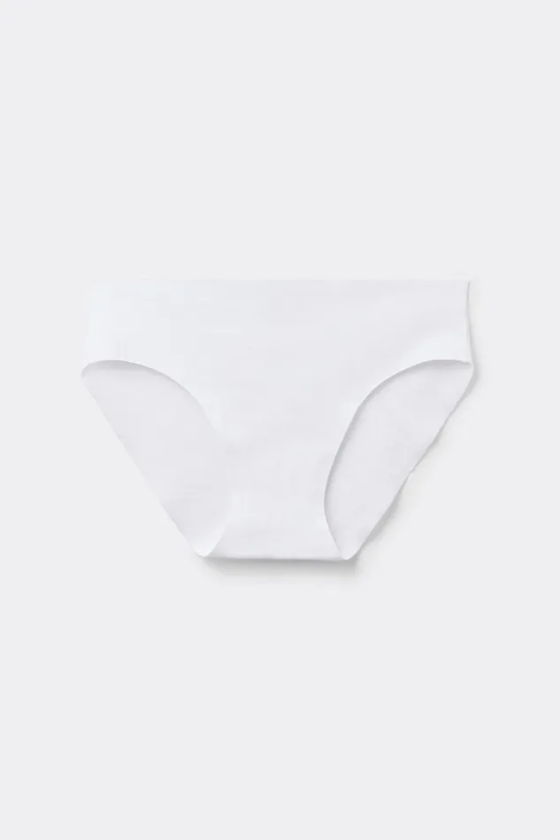 Intimissimi Bikini Panties Women Seamless Cotton Panties White 001 8211 White