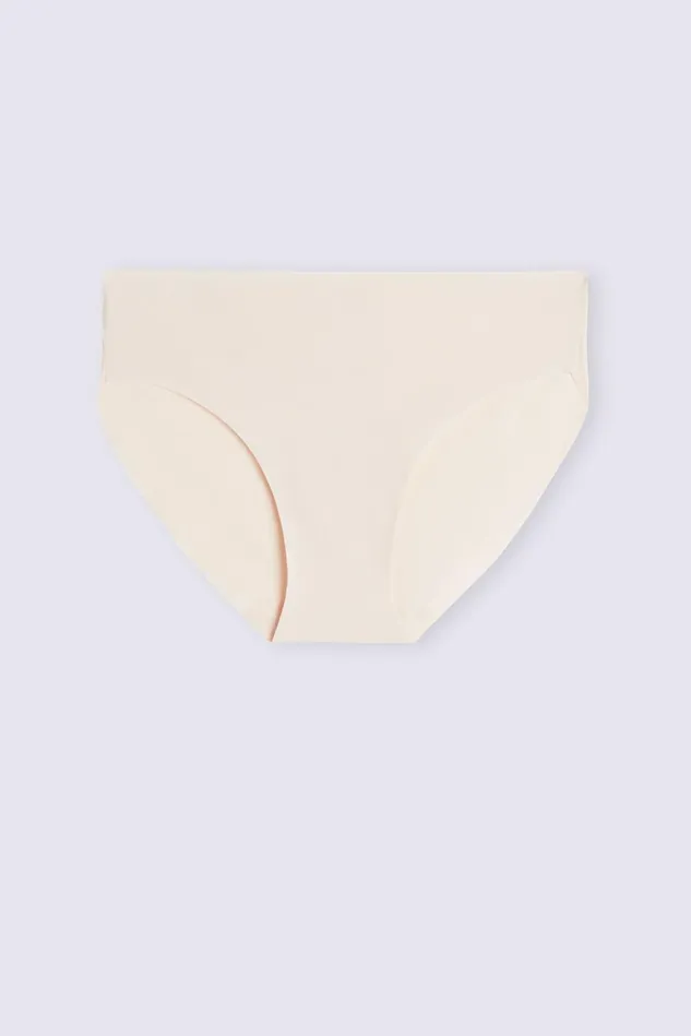 Intimissimi Bikini Panties Women Seamless Microfiber Panties Natural 2280 8211 Avorio Crema