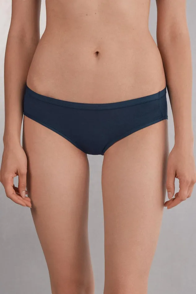 Intimissimi Bikini Panties Women Ultralight Cotton Panties Blue 1467 8211 Intense Blue Intimissimi Bikini Panties Women Ultralight Cotton Panties Blue 1467 8211 Intense Blue
