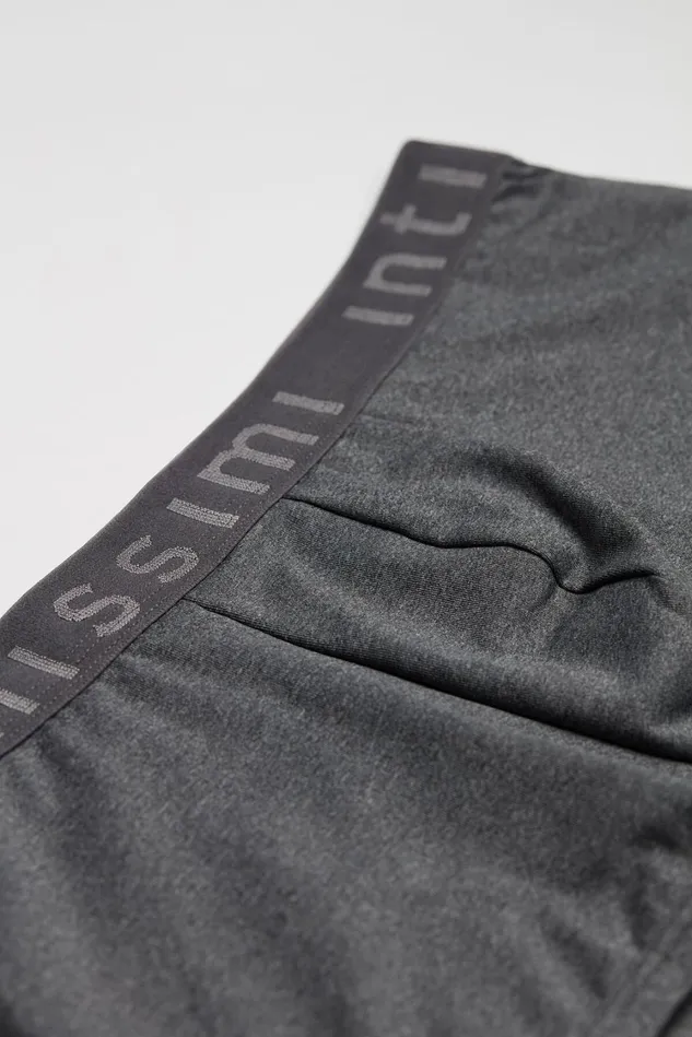 Intimissimi Boxers Men Microfiber Logo Boxer Shorts Dark Grey 5227 8211 Heathered Graphite Grey