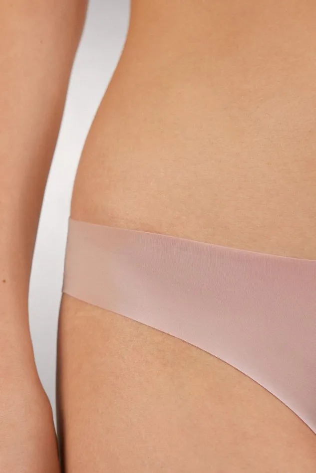 Intimissimi Brazilian Cut Women Brazilian Panties In Seamless Ultra Light Microfiber Pink 011i 8211 Elegant Pink
