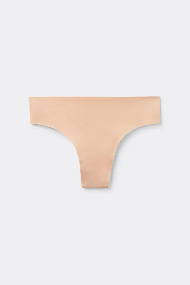 Intimissimi Brazilian Cut Women Seamless Cotton Brazilian Natural 044 8211 Honey Soft Beige