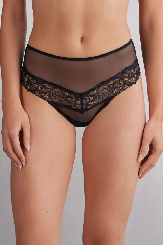 Intimissimi HighWaisted Briefs Women A Timeless Night High Waist Hipster Brazilian Black 019 8211 Black Intimissimi HighWaisted Briefs Women A Timeless Night High Waist Hipster Brazilian Black 019 8211 Black