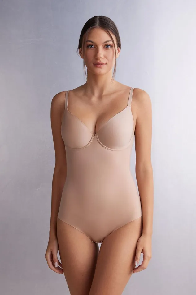 Intimissimi Lingerie Bodysuits Women Francesca Bodysuit In Ultralight Microfiber Natural 044 8211 Honey Soft Beige Intimissimi Lingerie Bodysuits Women Francesca Bodysuit In Ultralight Microfiber Natural 044 8211 Honey Soft Beige
