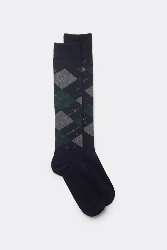 Intimissimi Long Socks Men Patterned Soft Cotton Knee Socks Multicolor 730j 8211 Burlingblu Scverde Scurogrigio Melange Intimissimi Long Socks Men Patterned Soft Cotton Knee Socks Multicolor 730j 8211 Burlingblu Scverde Scurogrigio Melange