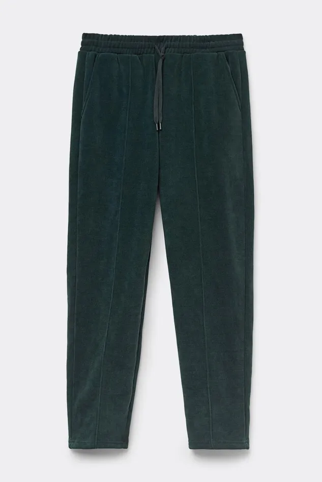 Intimissimi Pants Men Brushed Chenille Pants Green 132j 8211 Verde Scuro
