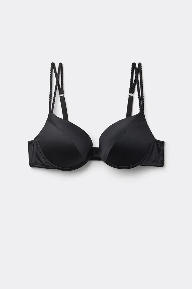 Intimissimi PushUp Super PushUp Women Bellissima Silk PushUp Bra Black 019 8211 Black