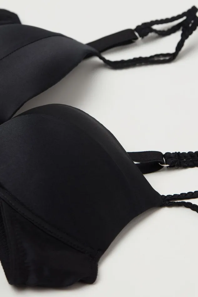 Intimissimi PushUp Super PushUp Women Bellissima Silk PushUp Bra Black 019 8211 Black