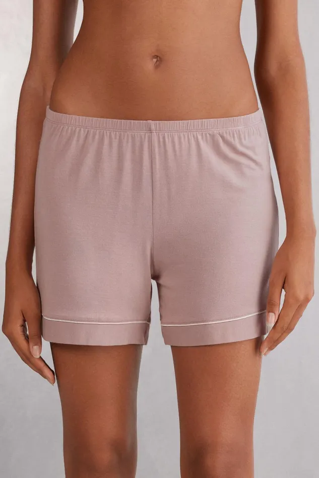 Intimissimi Short Pajamas Women Modal Shorts With Contrast Trim Pink 011i 8211 Elegant Pink Intimissimi Short Pajamas Women Modal Shorts With Contrast Trim Pink 011i 8211 Elegant Pink