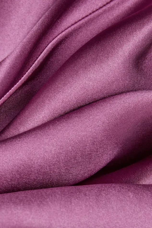 Intimissimi Slips Babydolls Women Silk Slip With Lace Insert Detail Pink 343j 8211 Bright Violet