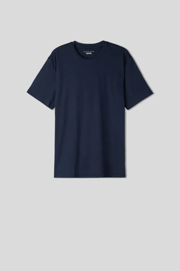 Intimissimi TShirts Polos Men Premium Cotton TShirt Blue 490j 8211 Navy Blue