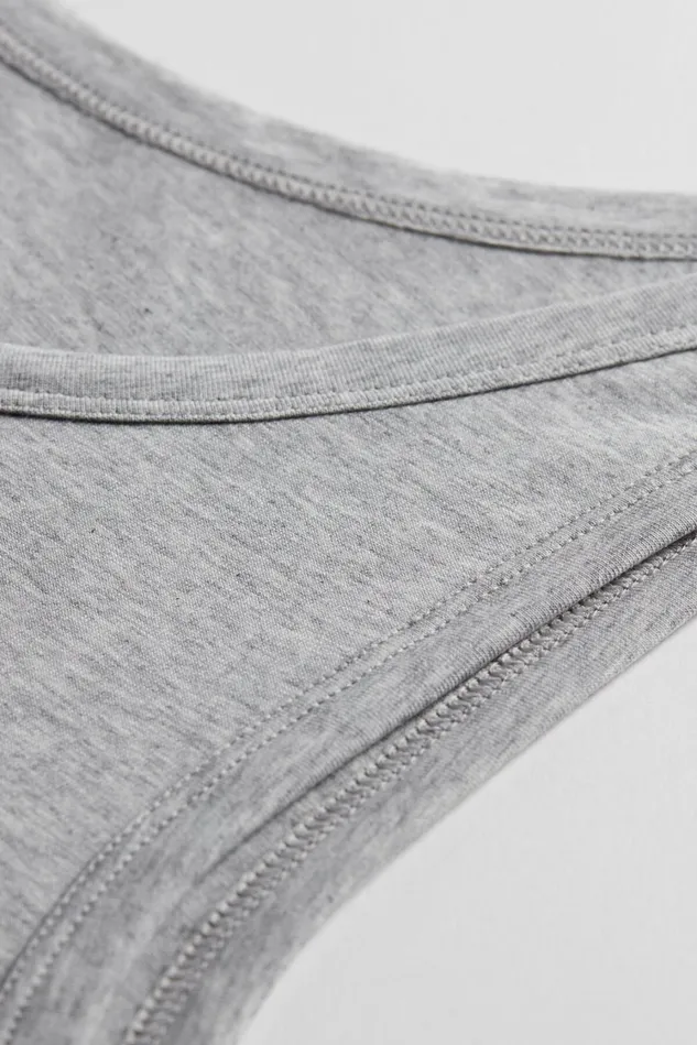 Intimissimi Tank Tops Undershirts Men Round Neck Tank Top In Stretch Superior Cotton Grey 031 8211 Light Heathered Grey